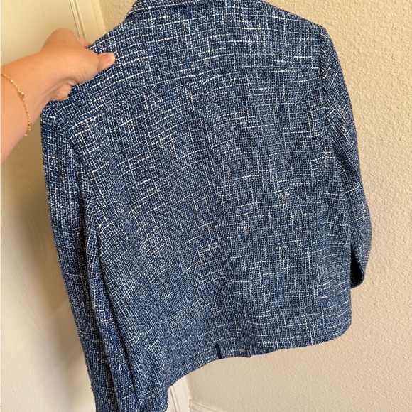 J. McLaughlin Blue Women's Jacket-size L-NWT - Picture 6 of 12